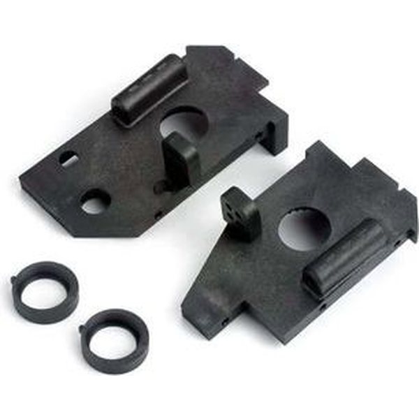 Traxxas 4824 Sideplates rear L&R