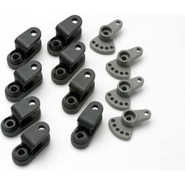 Traxxas 5345X Servo Horn Set Steering JR, KO, Hitec, Airtronics