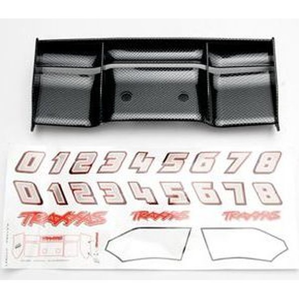 Traxxas 5446G Revo Wing Exo-Carbon with Decals