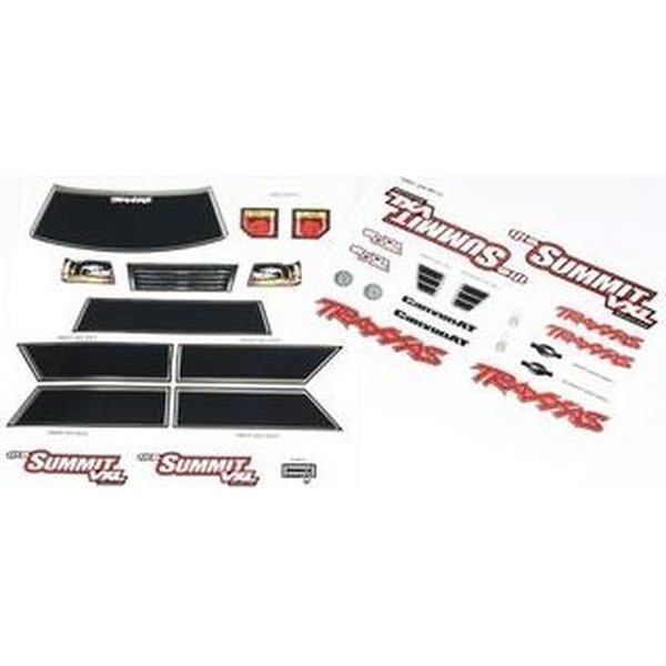 Traxxas 7213 Decal Sheets 1/16 Summit VXL