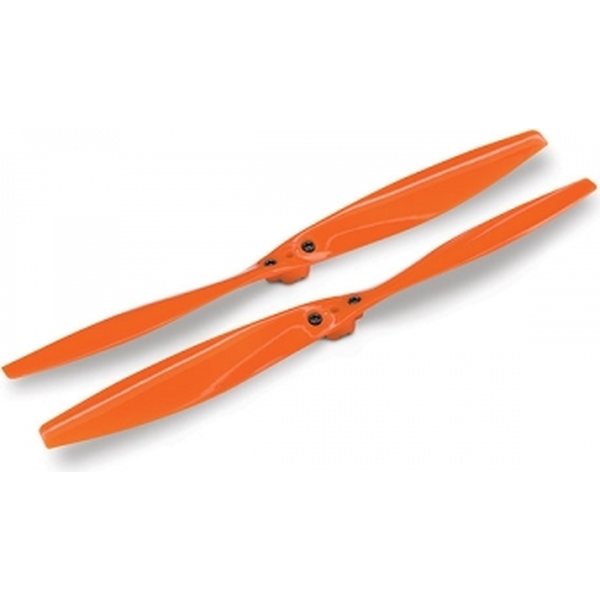 Traxxas 7930 Rotor blade set Orange, Aton (2)