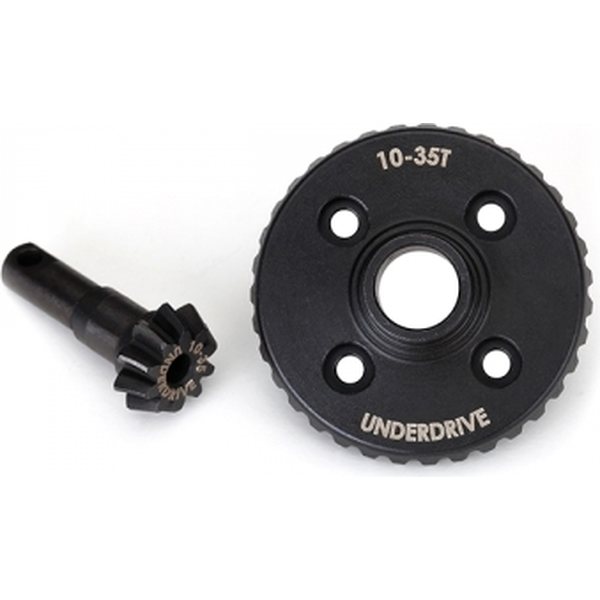 Traxxas 8288 Ring- & Differential Pinionear Underdrive 10/35T CNC TRX-4