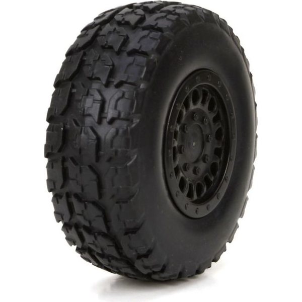 ECX ECX41001 FF/RR Premount Tire: 1/18 4WD Torment (2)