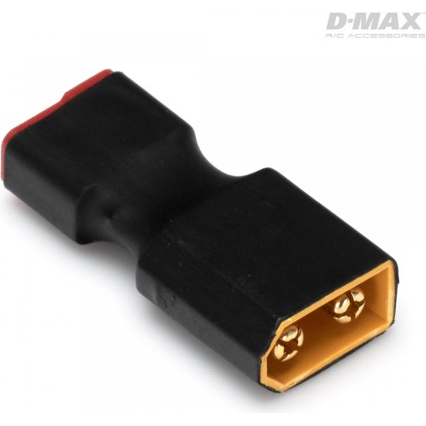 DynoMax Connector Adapter XT60 (male) - T-Plug (female)
