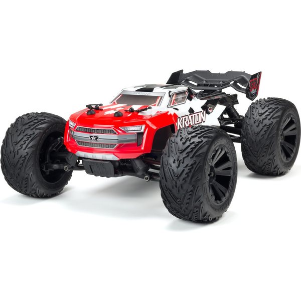 ARRMA RC Kraton 4x4 BLX Painted Decaled Trimmed Body Red (ARA402215)