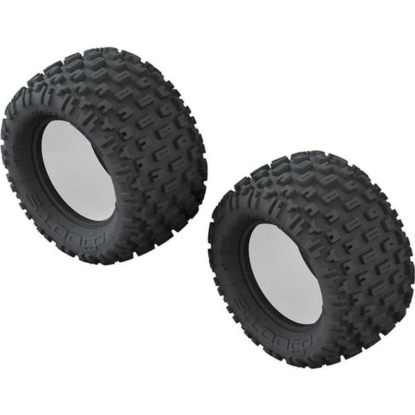 ARRMA RC 1/10 dBoots Fortress Monster Truck Front/Rear 2.8 Tire & Inserts (2) (AR520045)