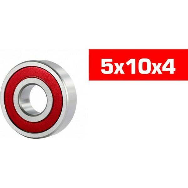 Ultimate Racing 5X10X4MM "HS" RUBBER SEALED BEARING (1PC)