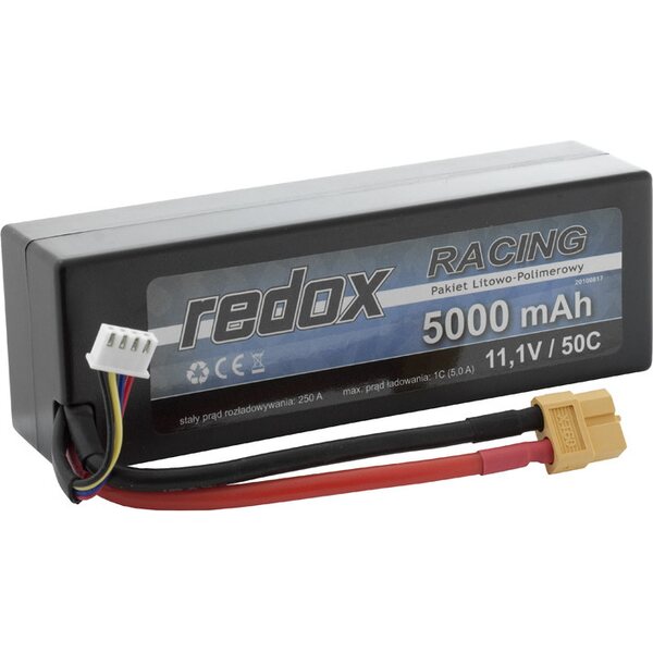 Redox 5000 mAh 11,1V 50C Hardcase - car LiPo pack