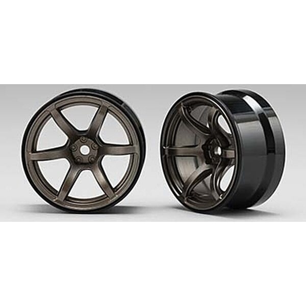 thumbnail image 2 of Yokomo 6mm Rear Wheel Hub (2-Pack) - Replacement RC Car Parts For Drift & Race Models 2 of 11