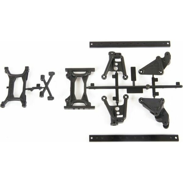 Axial SCX10-II Frame Extension & Brace Set: 6x6 AXI231004