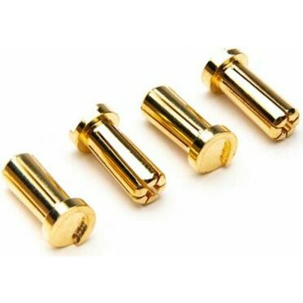 Dynamite 5mm Low Profile Bullet Connectors (4) DYNC0176