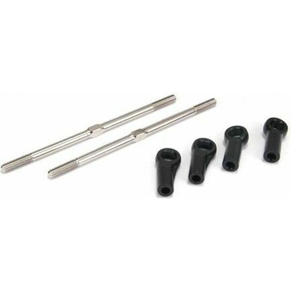 Losi Turnbuckles, 5 x 115mm with Ends LOSA6545