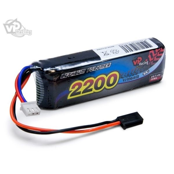 Vapex Li-Po Receiver battery 7.4V 2200mAh 10C / Futaba