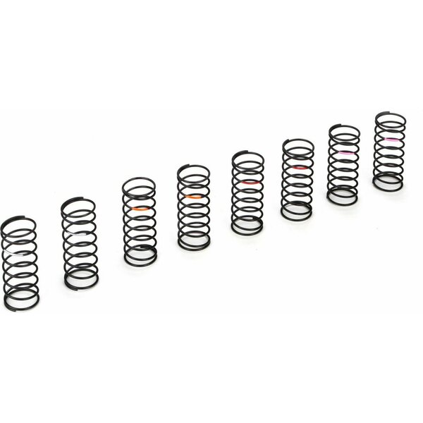 TLR Front Spring Set,  Low Frequency (4 pair): 22 TLR233012