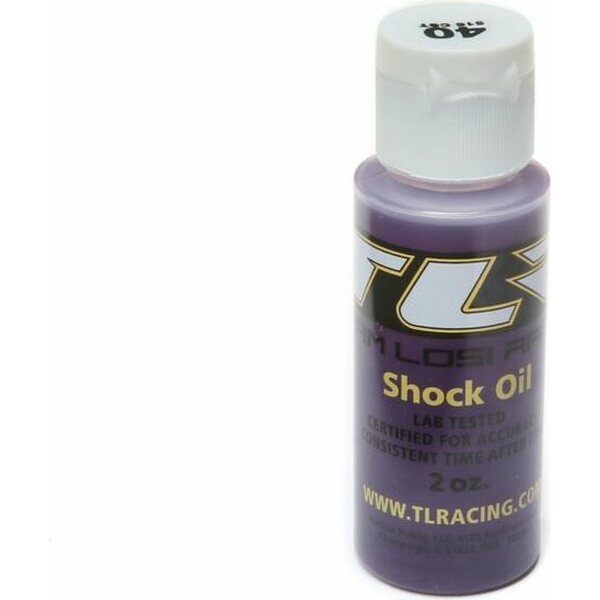 TLR Silicone Shock Oil, 40wt, 2oz TLR74010