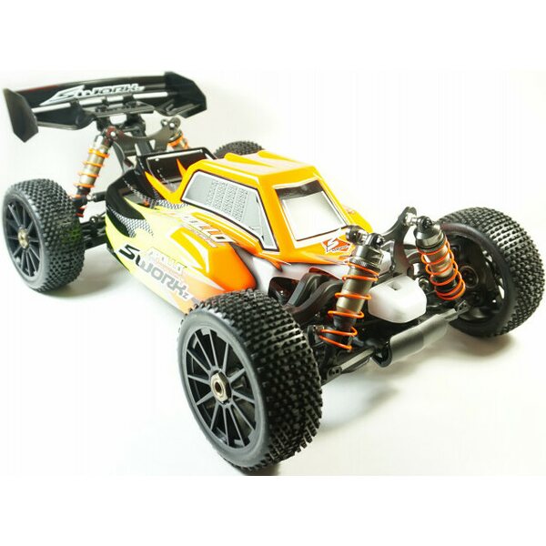 SWorkz SWORKz Apollo 1/8 Brushless Power Buggy Pro RTR with Prepainted Body Shell (FO)