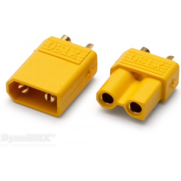 DynoMax Connector XT30 2mm pair B9333