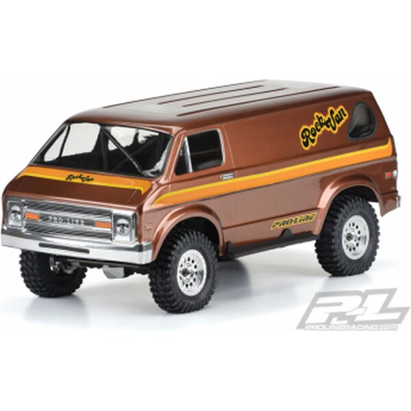 Pro-Line 70's Rock Van Clear Body for 313mm WB Crawlers 3552-00