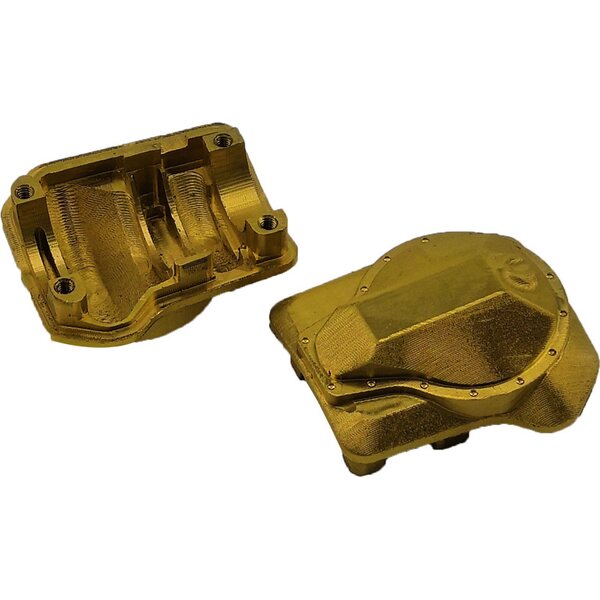 ValueRC Brasss Cover of Front and Rear Axle Housing for TRX-4