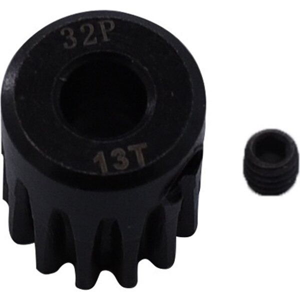 ValueRC 13T - Pinions Gear 32DP - Black for 5mm shaft M4 Screw