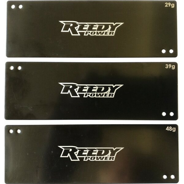 REEDY Standard Battery Weight Set, 20g, 34g, 50g