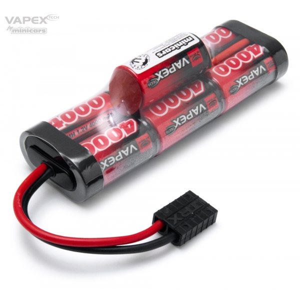 Vapex NiMh Battery 8,4V 4000mAh Hump TRX-connector