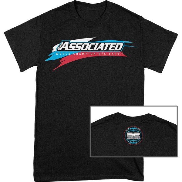 Team Associated SP132XL Team Associated WC19 T-shirt, black, XL