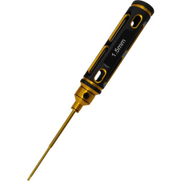 ValueRC Premium Allen Wrench (2.0mm) - Black Gold Cut Big Handle