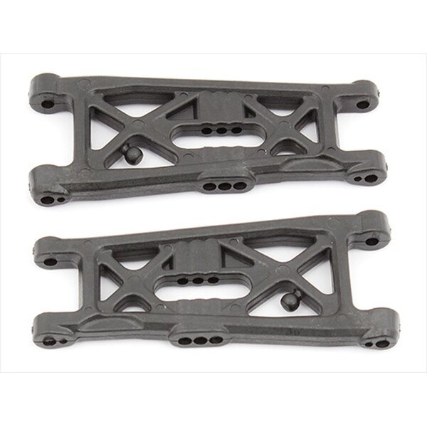 Team Associated 91871 B6 FT Front Suspension Arms Flat, Carbon
