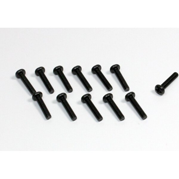 Absima Head Cross Screw 3x14 (12) Buggy/Truggy