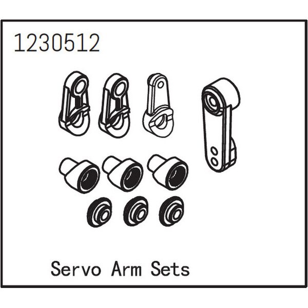 Absima Servo Arm Set