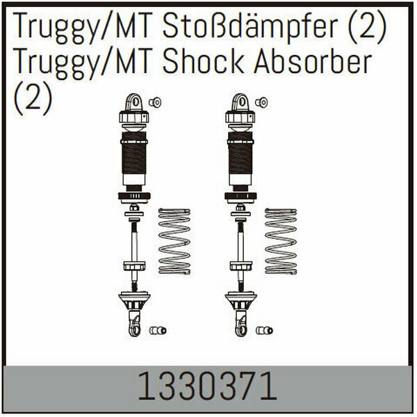 Absima Truggy/MT Shock Absorber (2)