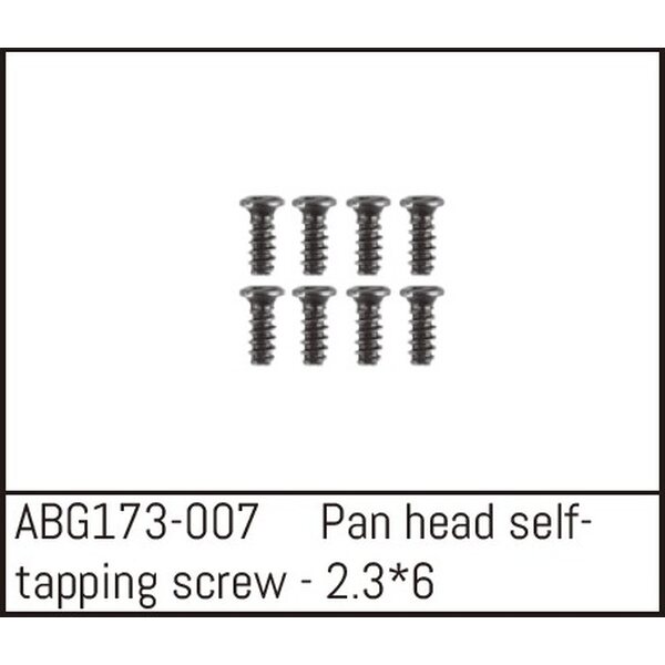 Absima Pan Head Screw M2.3*6 (8)