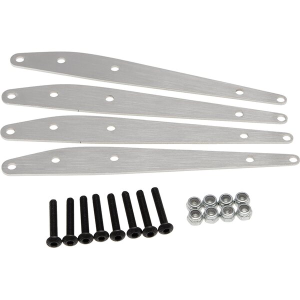 ValueRC Stainless Steel Blade Arm Reinforcement Kit for Axial 1/10 RBX10 Ryft RC Car 4pcs/set (VARBX10-02)