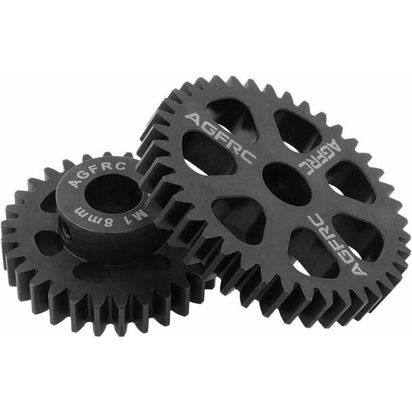 AGF Hardened Steel 8MM MOD1 30T Pinion Gear for High Speed Runs and Drag Racing Application