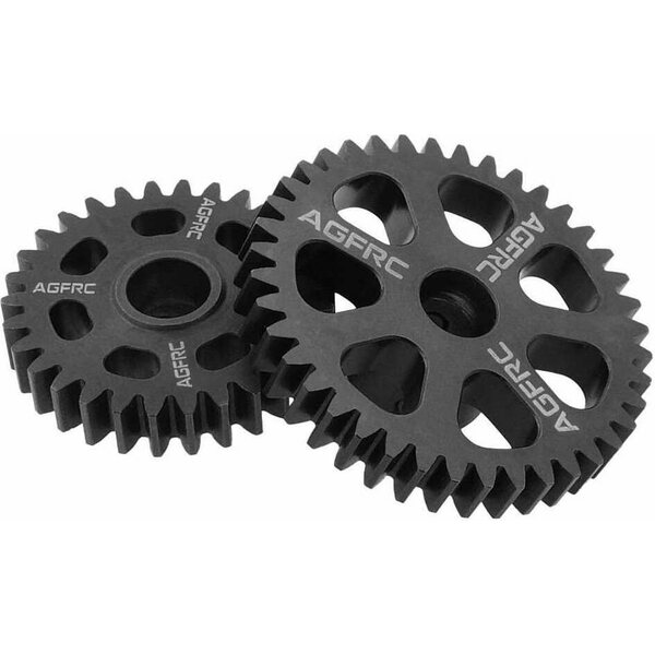 AGF 12mm Height Hardened Steel 8MM MOD1 40T Pinion Motor Gear for 1/8 High Speed Runs and Drag Racing RC