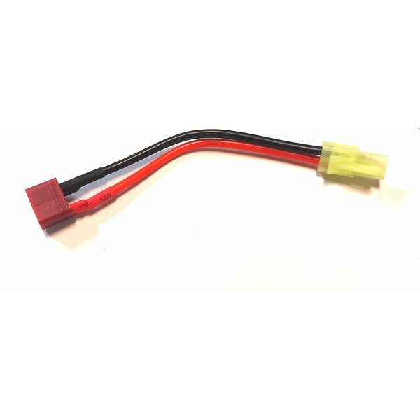 ValueRC Mini Tamiya Male to T-Plug (Deans) Female 16AWG Silicone Wire 100mm