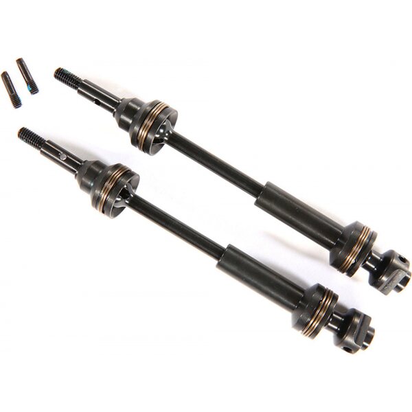 Traxxas Driveshafts Front CV Steel Complete (2)