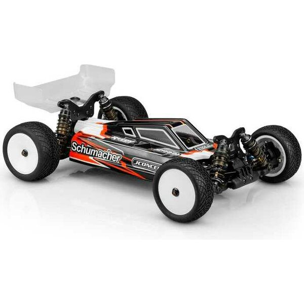 JConcepts 0461 S2 - SCHUMACHER CAT L1 EVO BODY W/ CARPET | TURF WING