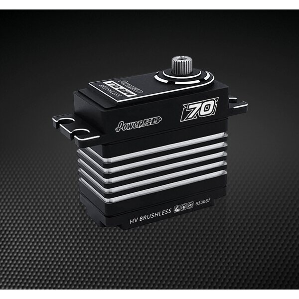 Power HD T70-BHV Brushless Servo 70.0kg / 0.12s