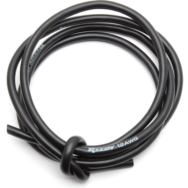 Team Associated 647 Pro Silicone Wire, 12AWG Black