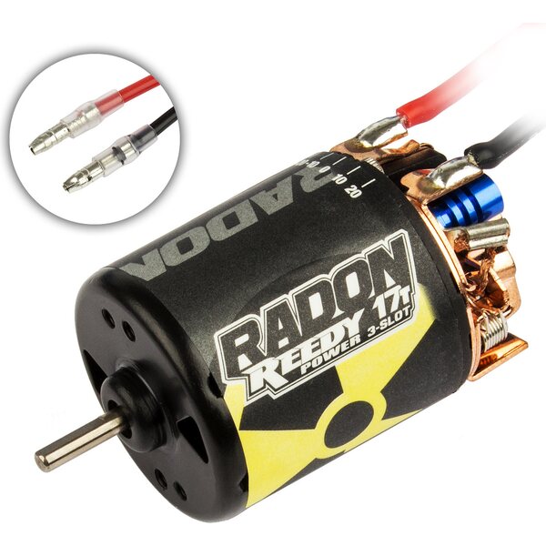 REEDY 27426 Reedy Radon 2 17T 3-Slot 3600Kv Brushed 540 Motor