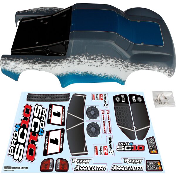 Team Associated 25858 Pro4 SC10 Contender Body, painted