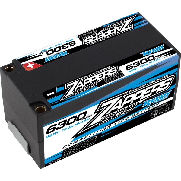 Team Associated 27390 Zappers SG5 6300mAh 90C 15.2V Shorty