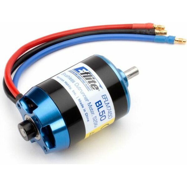 EFlite EFLM7450 BL50 Brushless Outrunner Motor, 525 Kv