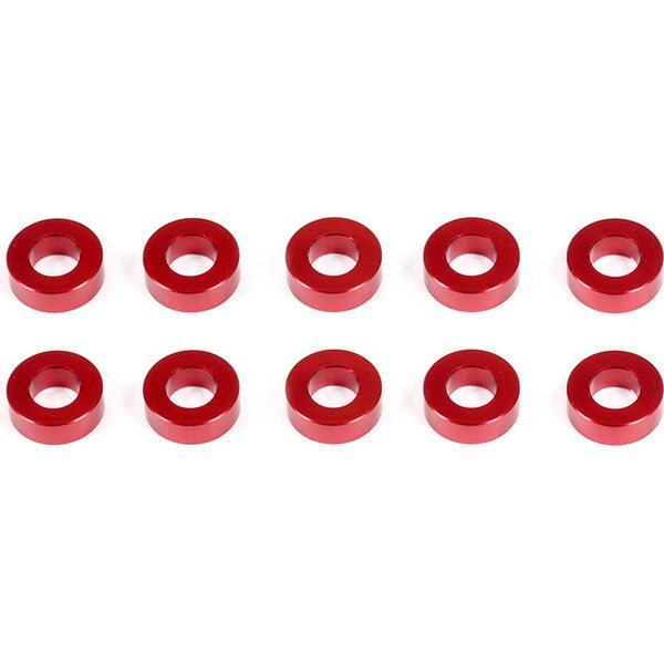 Infinity CM-A005-20 ALUMINUM WASHER 3x6x2.0mm (Red/10pcs)