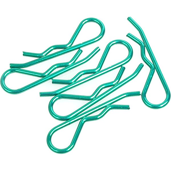 Core RC CR096 Body Clip 1/8 - Metallic Green (6)