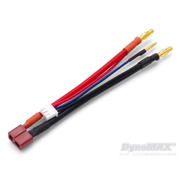 DynoMax Charge cable 2S Lithium T-Connector