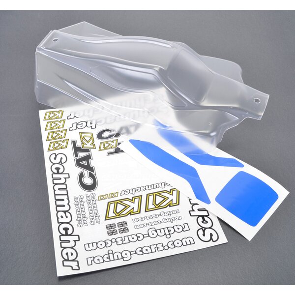 Schumacher U5123 Bodyshell + Decal + Window Mask K1 Aero
