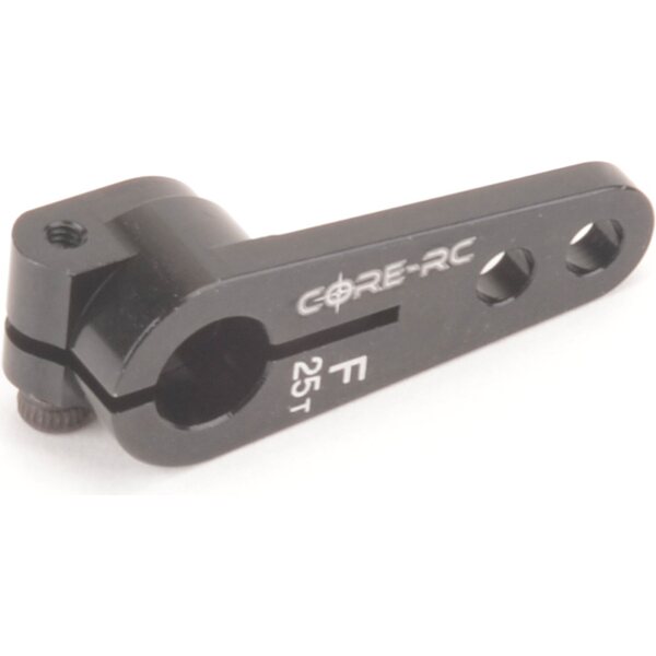 Core RC CR697 Alloy Servo Arm Offset Short - 25T Futaba
